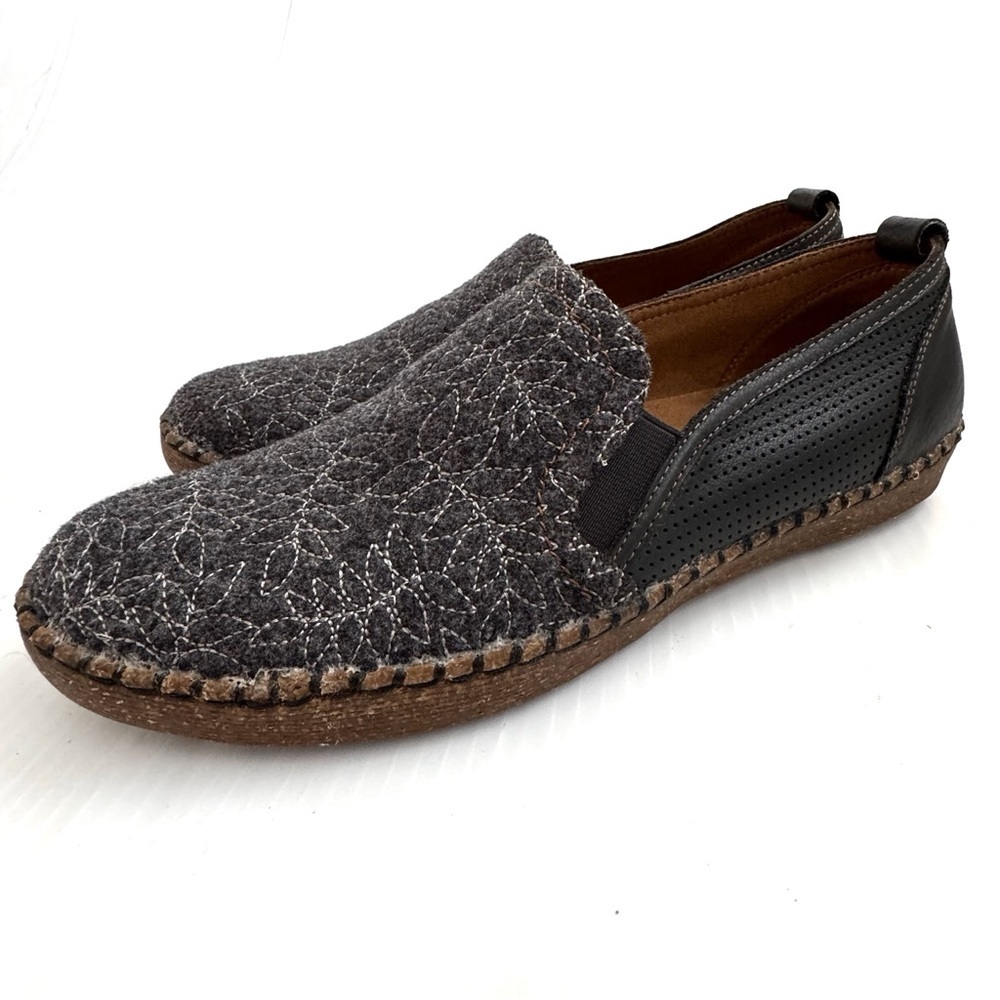 Biza Audrey Gray Women's Loafers size 41 (10-10.5 US)